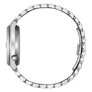 Orologio automatico con cassa in acciaio e bracciale a maglie