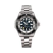 Orologio subacqueo in titanio con quadrante nero mimetico, indici e lunetta
