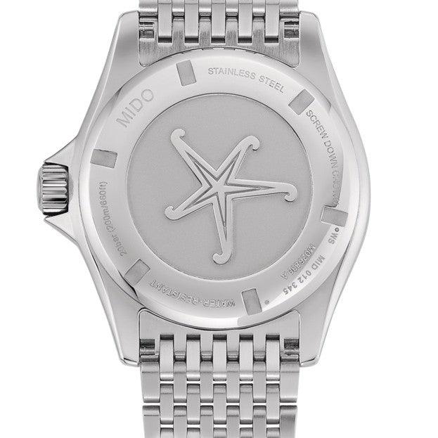 Orologio Mido Ocean Star Tribute 41 mm con quadrante blu e logo stella, bracciale d’acciaio