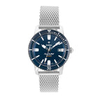 Zodiac Super Sea Wolf Compression Diver Automatico Uomo 40 mm Acciaio Quadrante Blu Lunetta Girevole Vetro Zaffiro Calibro STP 1-21 Bracciale Acciaio 200 m Swiss Made Ref. ZO9320