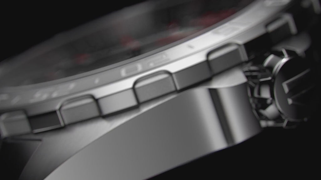 TAG Heuer Formula 1 Quarzo Uomo 43 mm Acciaio Quadrante Grigio Rehaut Nero Indici Rossi Lunetta Girevole Acciaio e Alluminio Vetro Zaffiro Data Bracciale Acciaio 200 m Swiss Made Ref. WAZ1018.BA0842