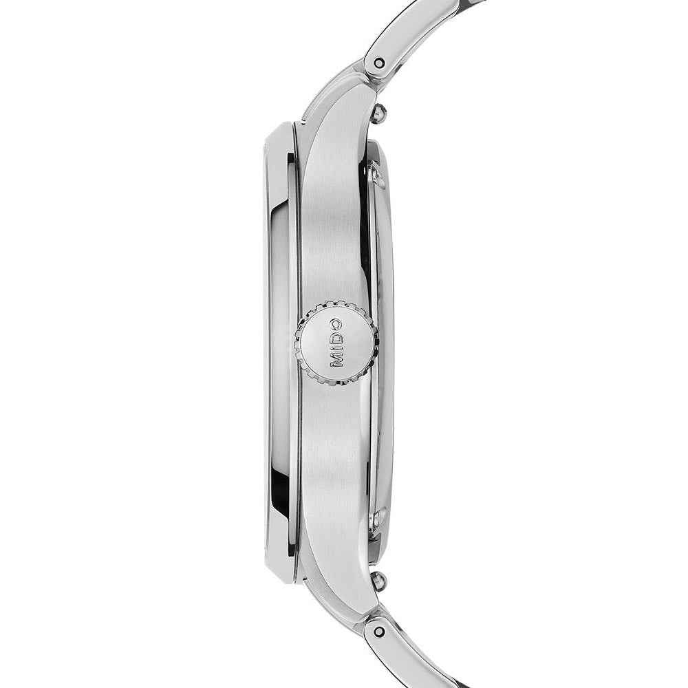 Orologio Mido Multifort meccanico con cassa d’acciaio e corona laterale